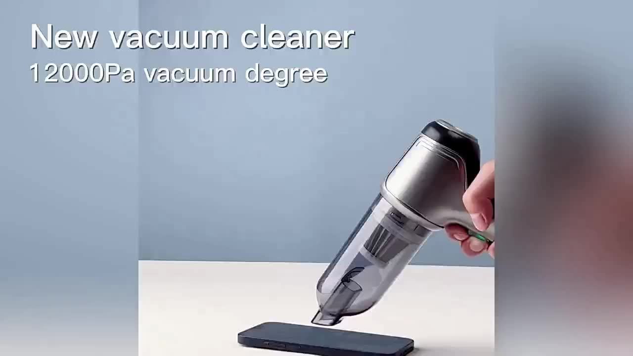 Aspirateur portable sans fil 2‑en‑1 – 15 000 Pa soufflage & aspiration