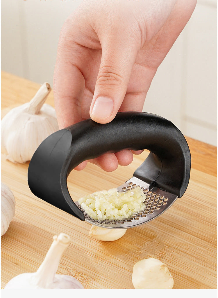Presse-ail inox ergonomique