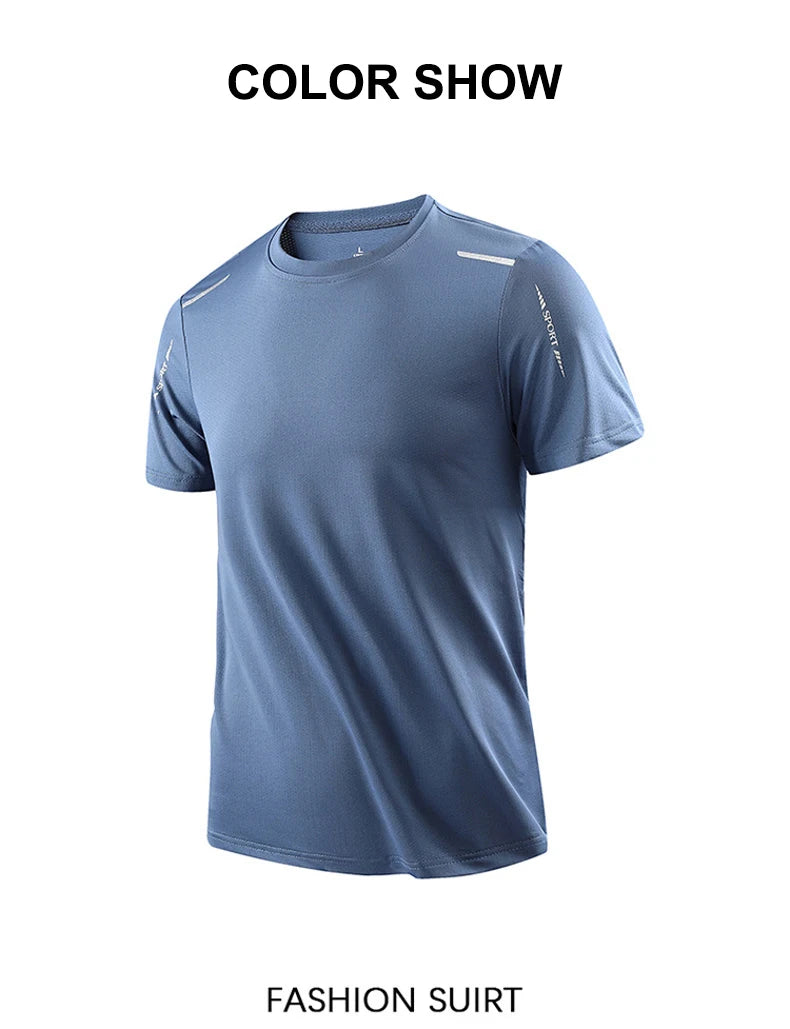 T-shirt fitness CHRLCK hommes – séchage rapide & respirant