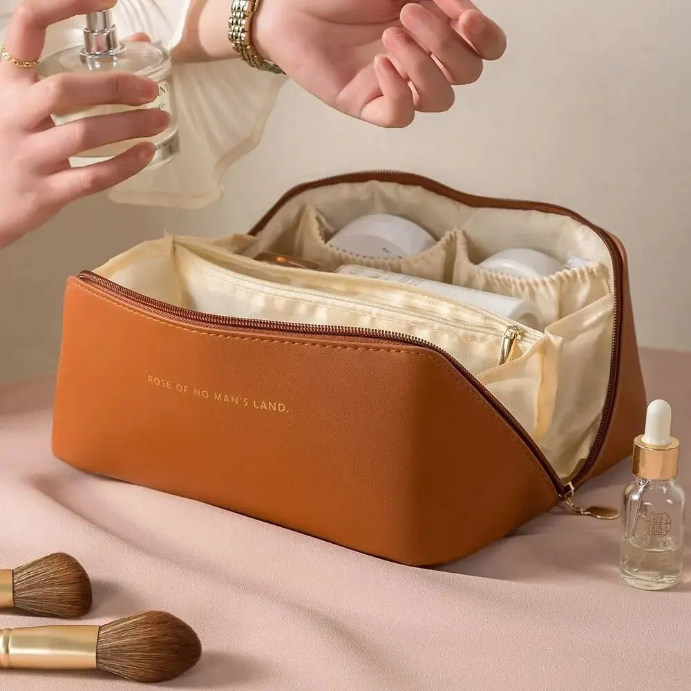 Trousse de maquillage de luxe – rangement voyage