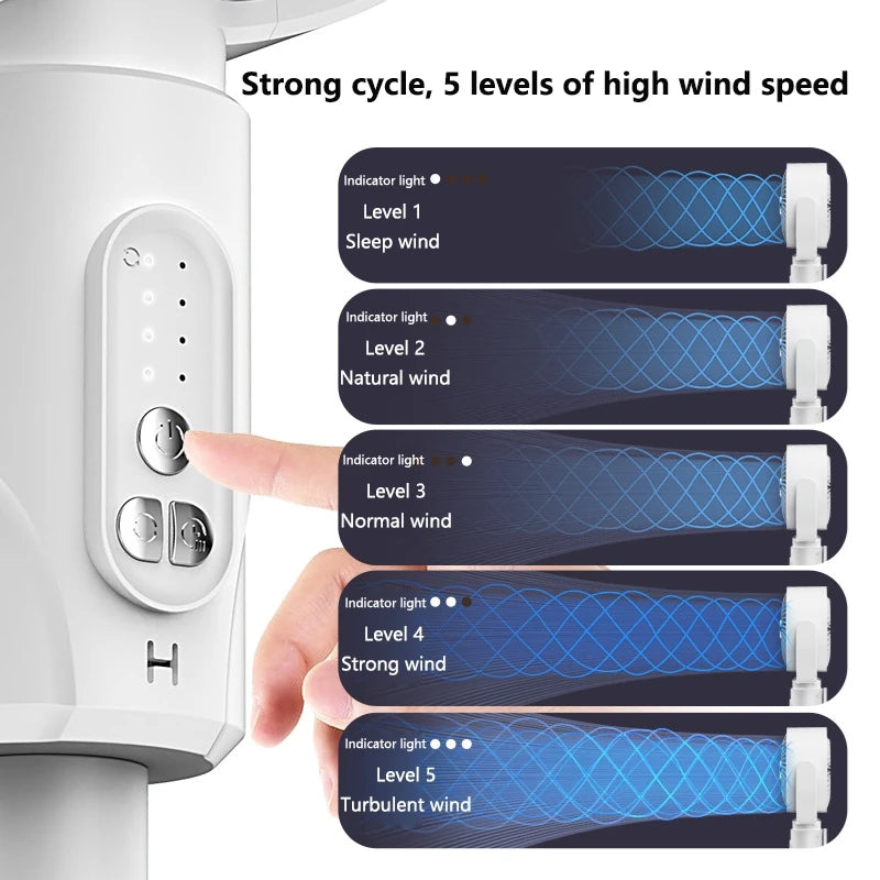 Xiaomi bureau sol à ventilateur avec télécommande rétractable Intelligent silencieux ventilateur électrique bureau à domicile ventilateur de Circulation d'air nouveau