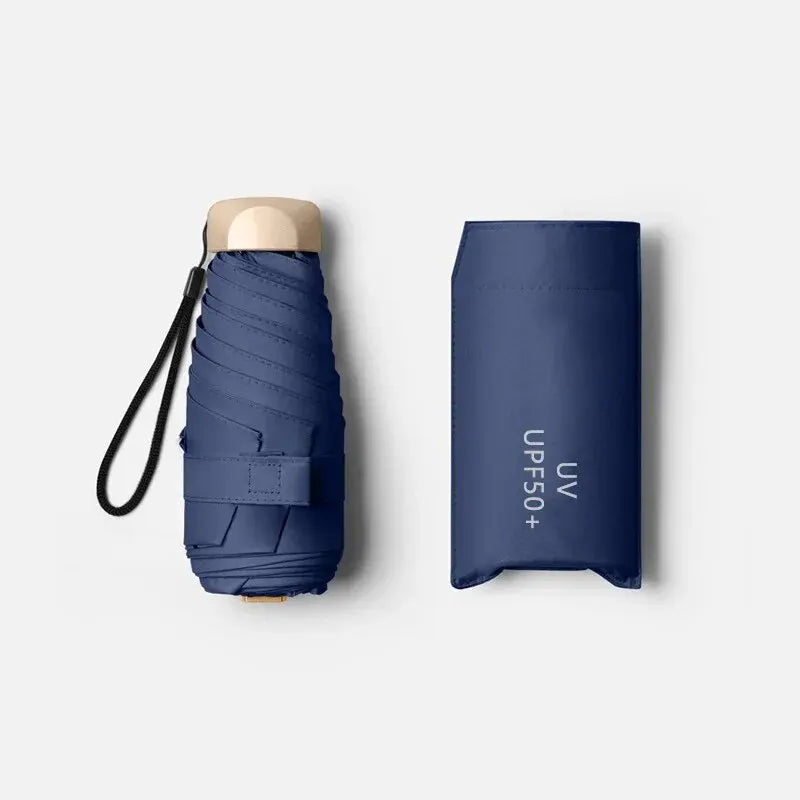 Mini parapluie de poche UV pliable (UPF 50+)