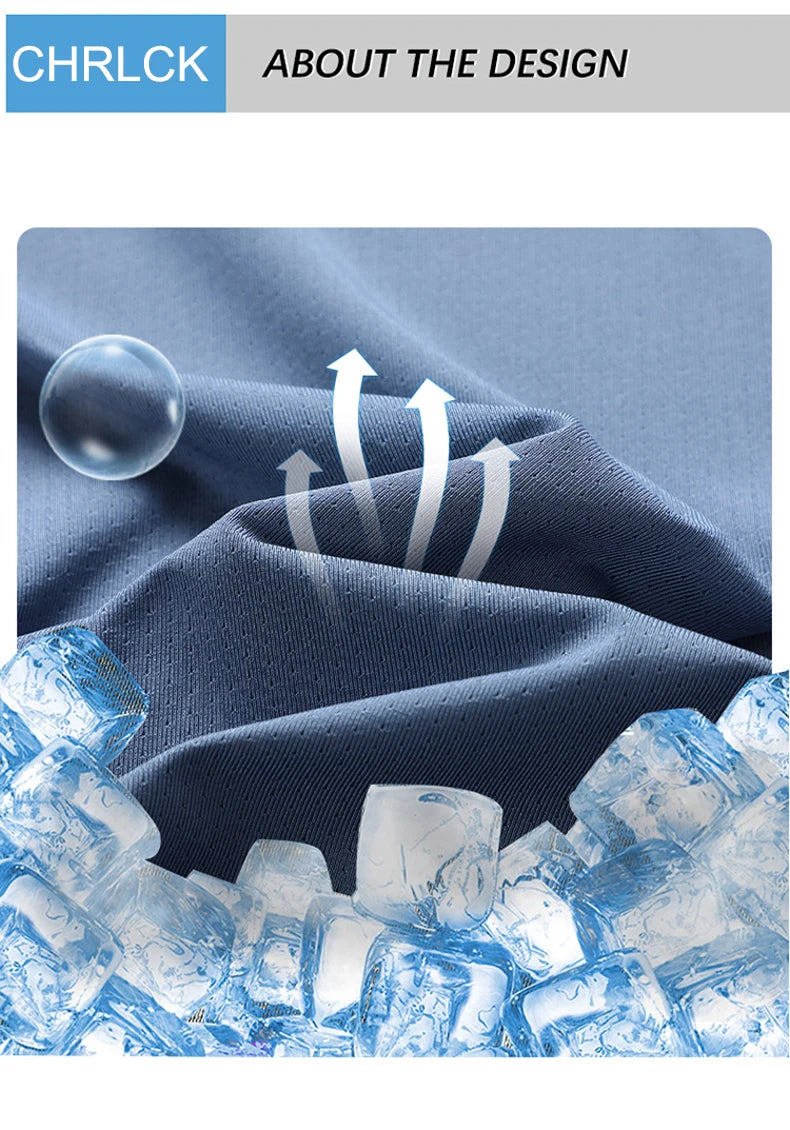 T-shirt fitness CHRLCK hommes – séchage rapide & respirant