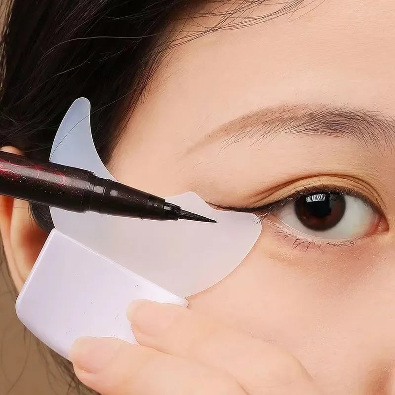 Pochoir eyeliner & masque silicone réutilisable