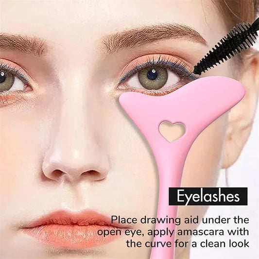 Pochoir eyeliner & masque silicone réutilisable