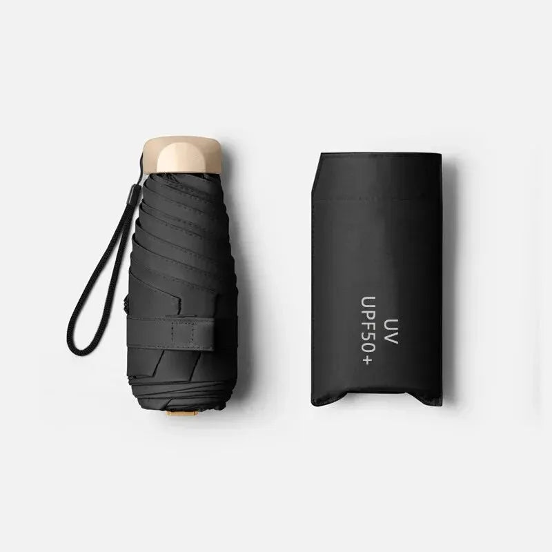 Mini parapluie de poche UV pliable (UPF 50+)