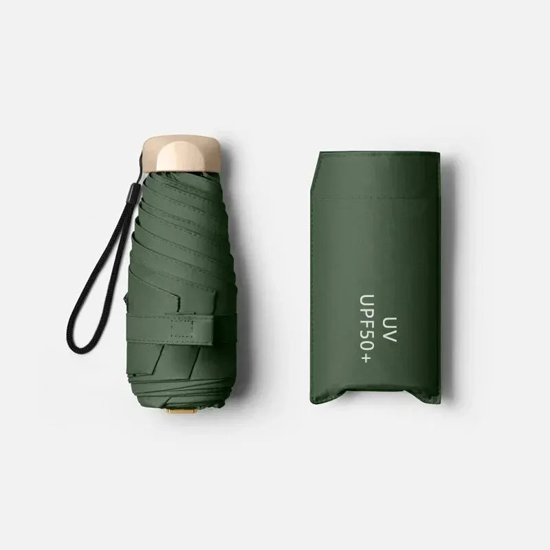 Mini parapluie de poche UV pliable (UPF 50+)