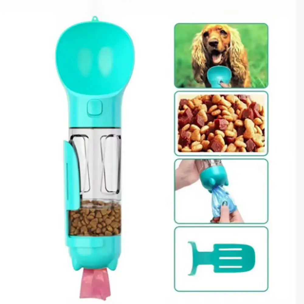 Distributeur voyage 3‑en‑1 pour chien