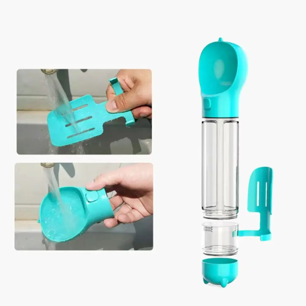 Distributeur voyage 3‑en‑1 pour chien