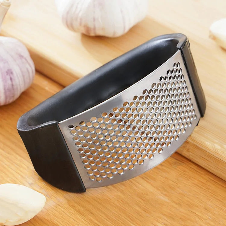 Presse-ail inox ergonomique
