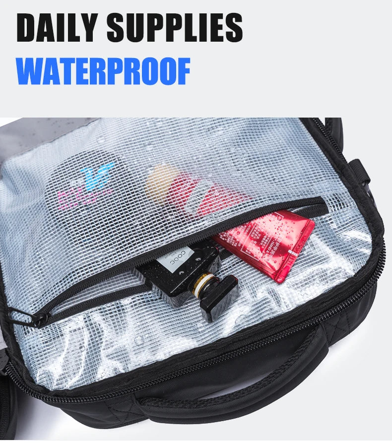 Sac à dos BANGE affaires USB 17,3″ – étanche & extensible