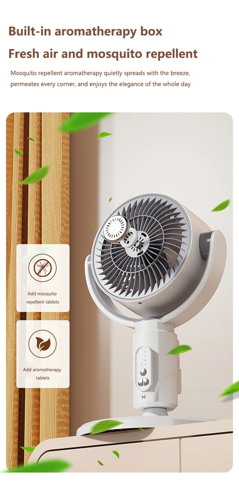 Xiaomi bureau sol à ventilateur avec télécommande rétractable Intelligent silencieux ventilateur électrique bureau à domicile ventilateur de Circulation d'air nouveau