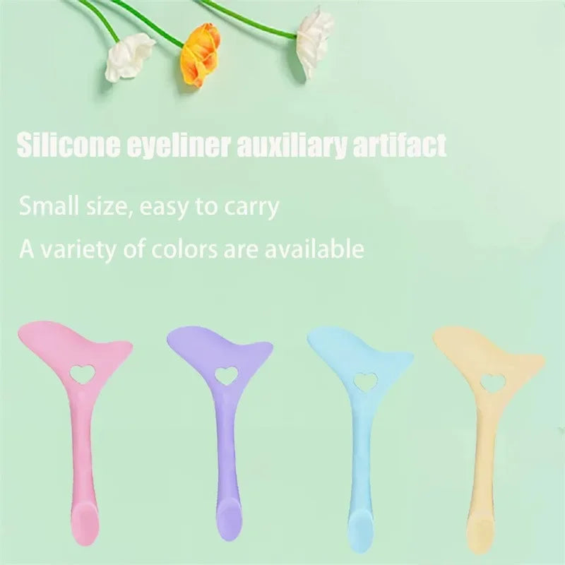 Pochoir eyeliner & masque silicone réutilisable