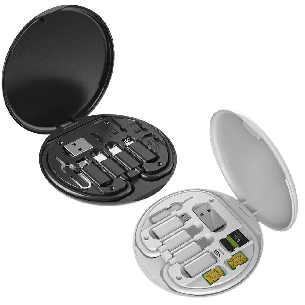 Kit adaptateur charge multi‑USB 60 W – USB‑C, USB‑A & Micro‑USB