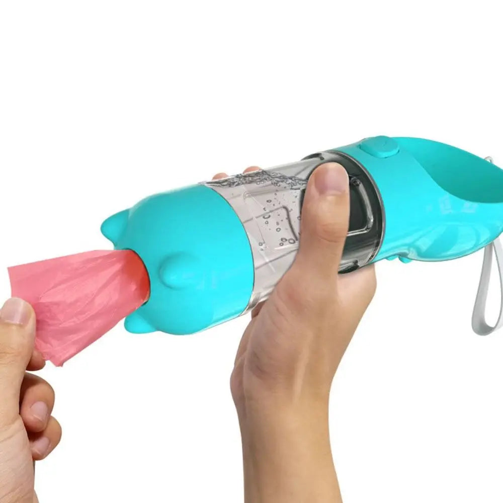 Distributeur voyage 3‑en‑1 pour chien