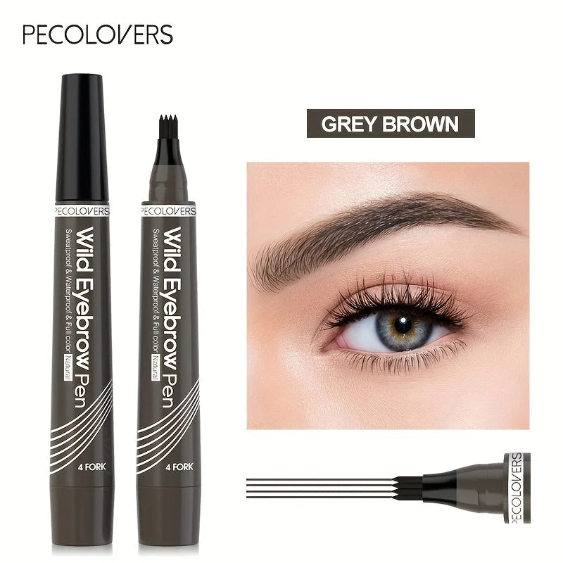 Stylo sourcils micro‑4 pointes waterproof