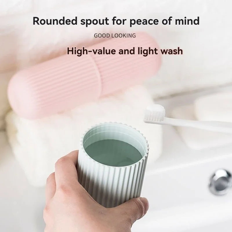 Set voyage brosse à dents & dentifrice – étui protecteur