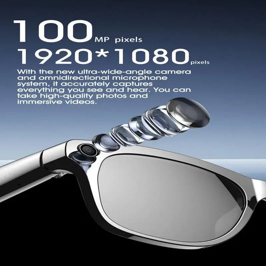 Xiaomi 4K HD lunettes intelligentes AI GPT caméra Bluetooth appel 260Mah batterie Assistant vocal traduire identifier les objets lunettes intelligentes