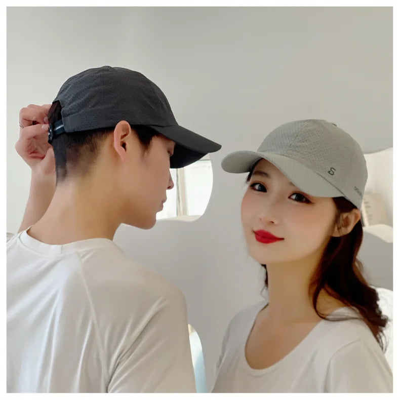 Casquette duckbill respirante – quick‑dry été mixte