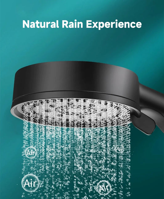 Tête de douche multifonction 6 modes – effet massage boost