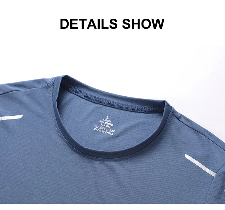 T-shirt fitness CHRLCK hommes – séchage rapide & respirant