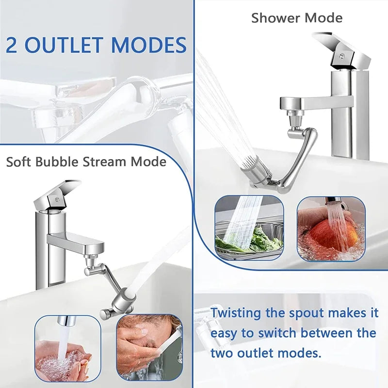 Pulvérisateur Multifonctionnel à Distance, Extension de Bras de Robot, Rotation à 1080 °, pour Tourisme, Effluent, F/05