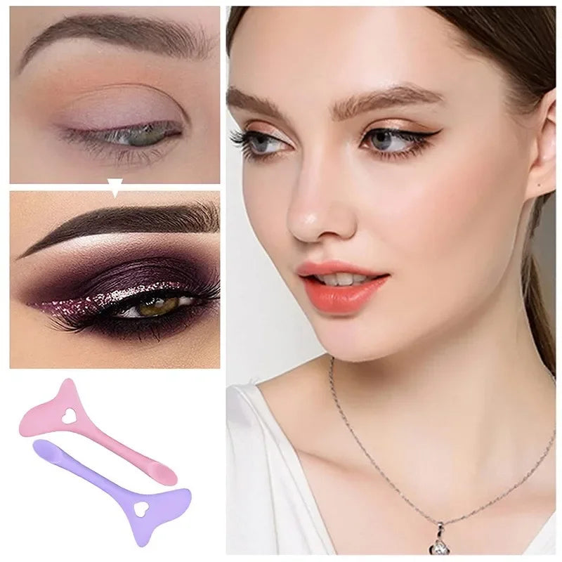 Pochoir eyeliner & masque silicone réutilisable