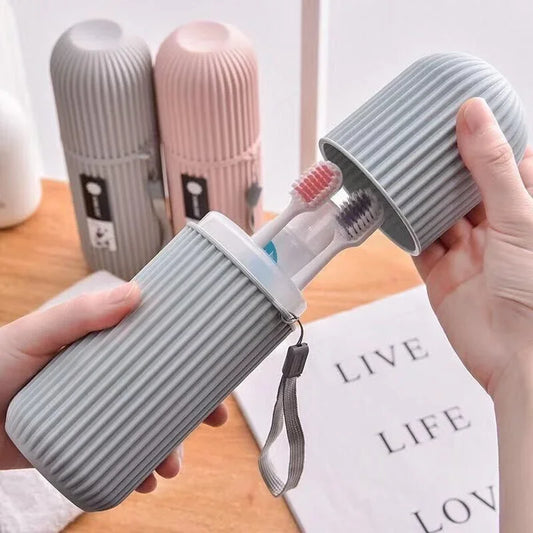 Set voyage brosse à dents & dentifrice – étui protecteur