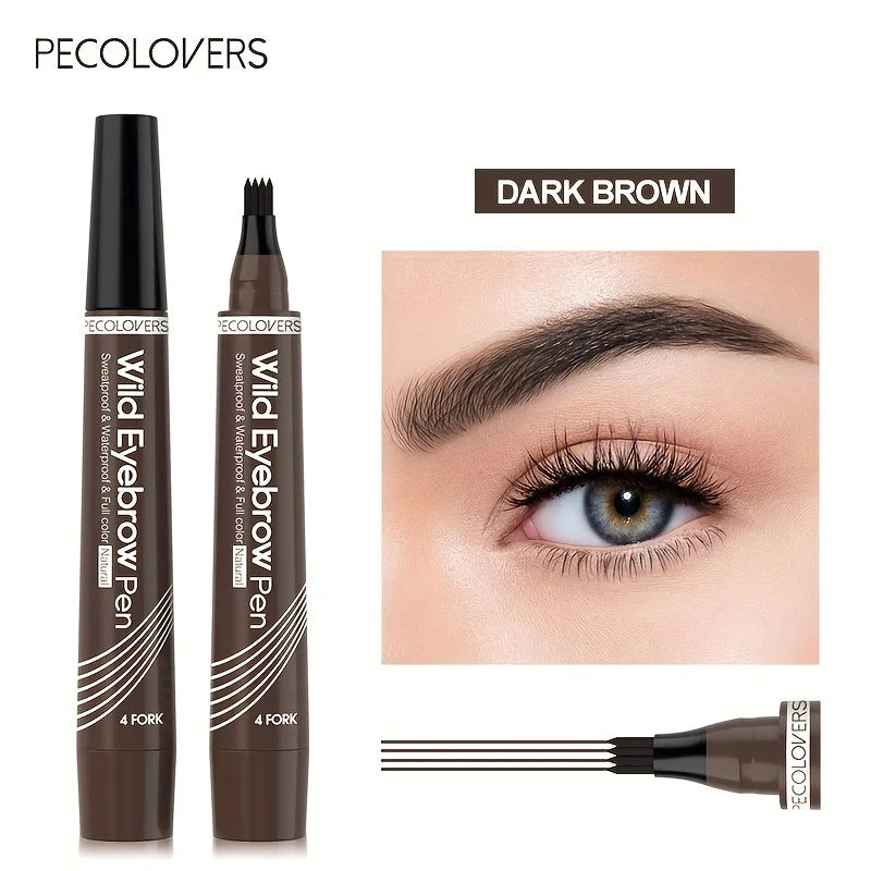 Stylo sourcils micro‑4 pointes waterproof