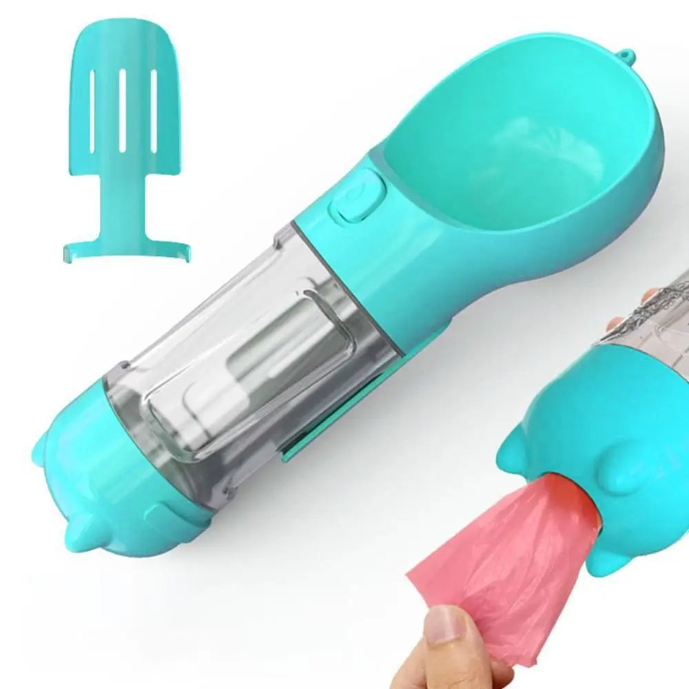 Distributeur voyage 3‑en‑1 pour chien