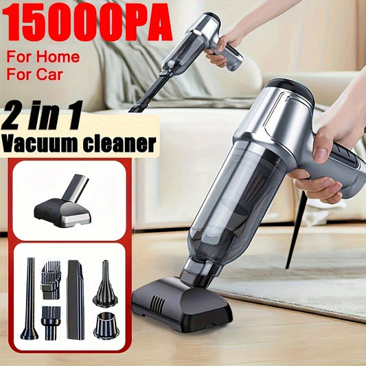 Aspirateur portable sans fil 2‑en‑1 – 15 000 Pa soufflage & aspiration