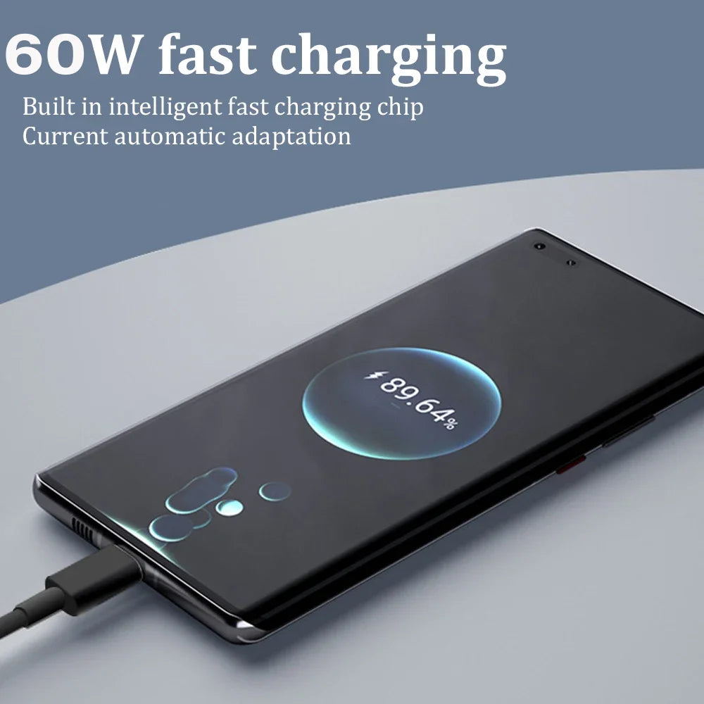 Kit adaptateur charge multi‑USB 60 W – USB‑C, USB‑A & Micro‑USB