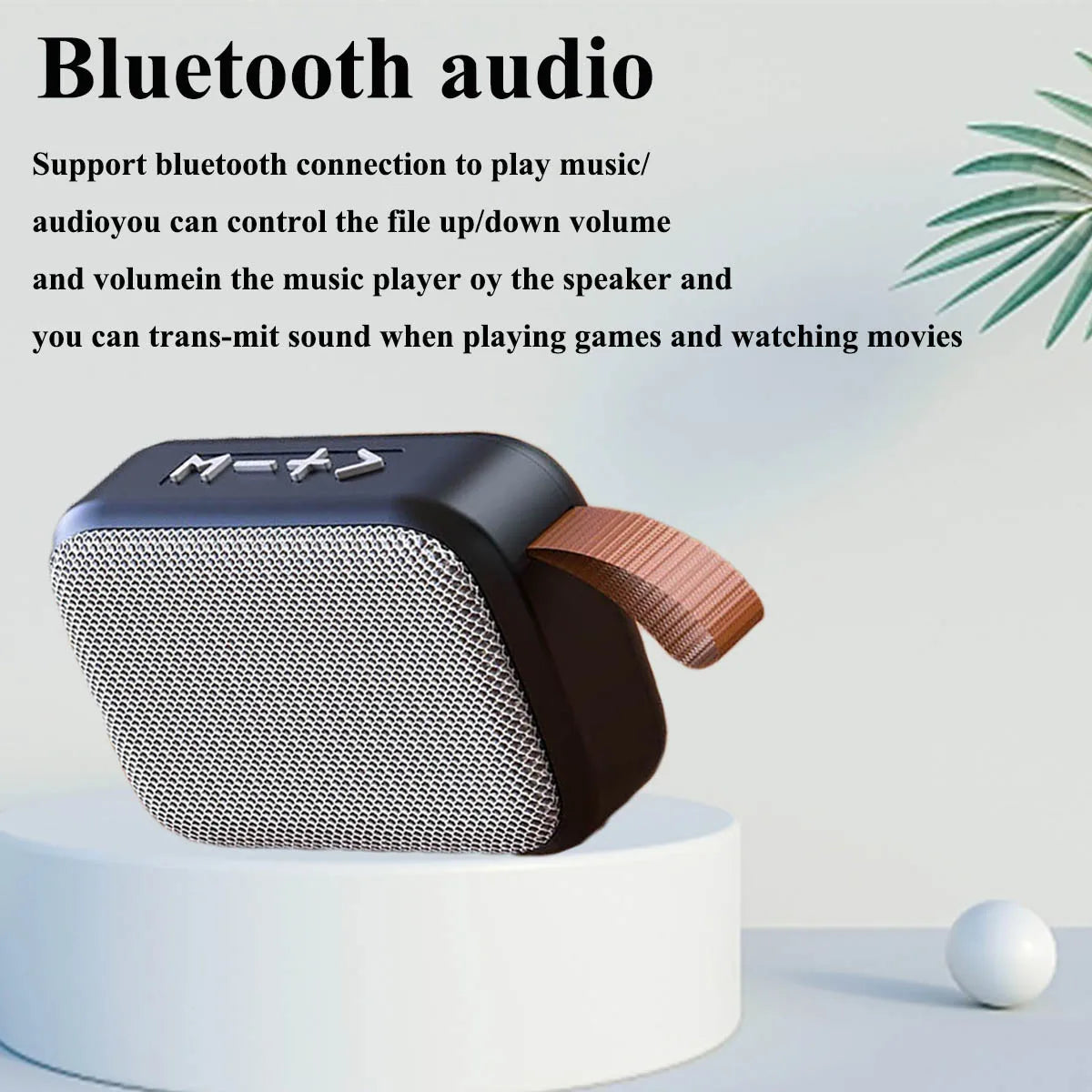 Enceinte Bluetooth outdoor 3D HiFi‑Surround