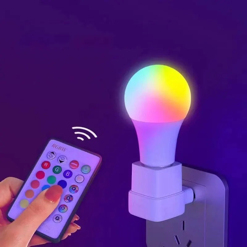 Ampoule LED RGB E27 – 16 couleurs + télécommande