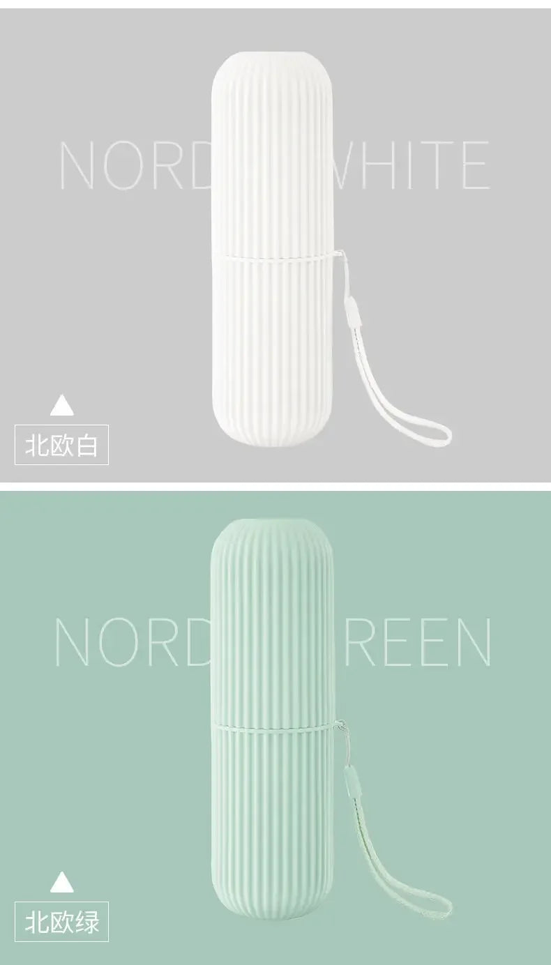 Set voyage brosse à dents & dentifrice – étui protecteur