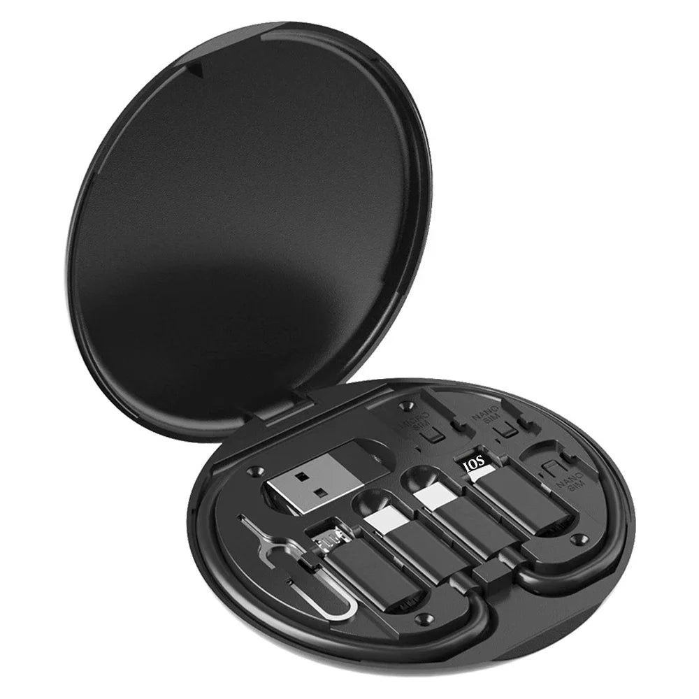 Kit adaptateur charge multi‑USB 60 W – USB‑C, USB‑A & Micro‑USB