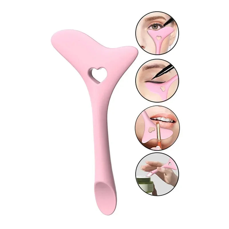 Pochoir eyeliner & masque silicone réutilisable