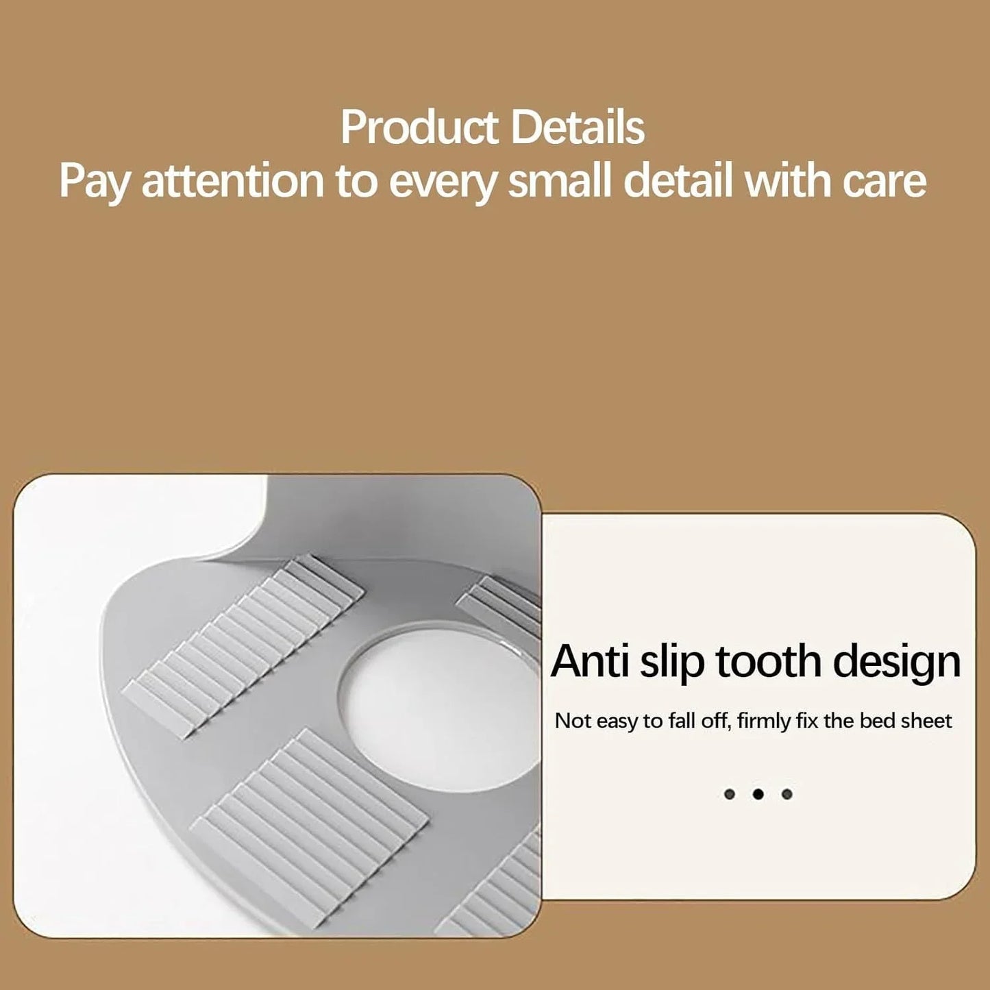 Clips serre-draps renforcés (lot de 4 ou 8) – maintien coins de lit