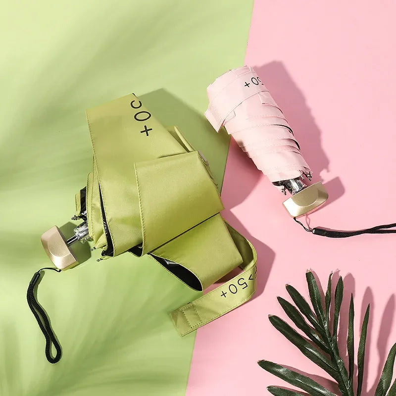 Mini parapluie de poche UV pliable (UPF 50+)