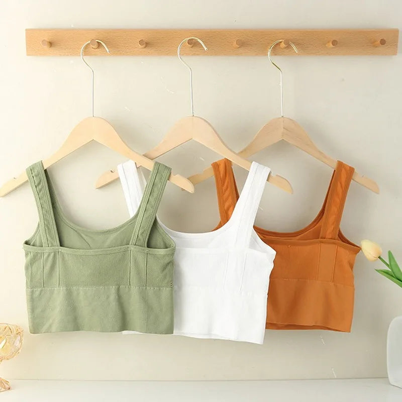 Soutien-gorge sport respirant & push-up sans coutures