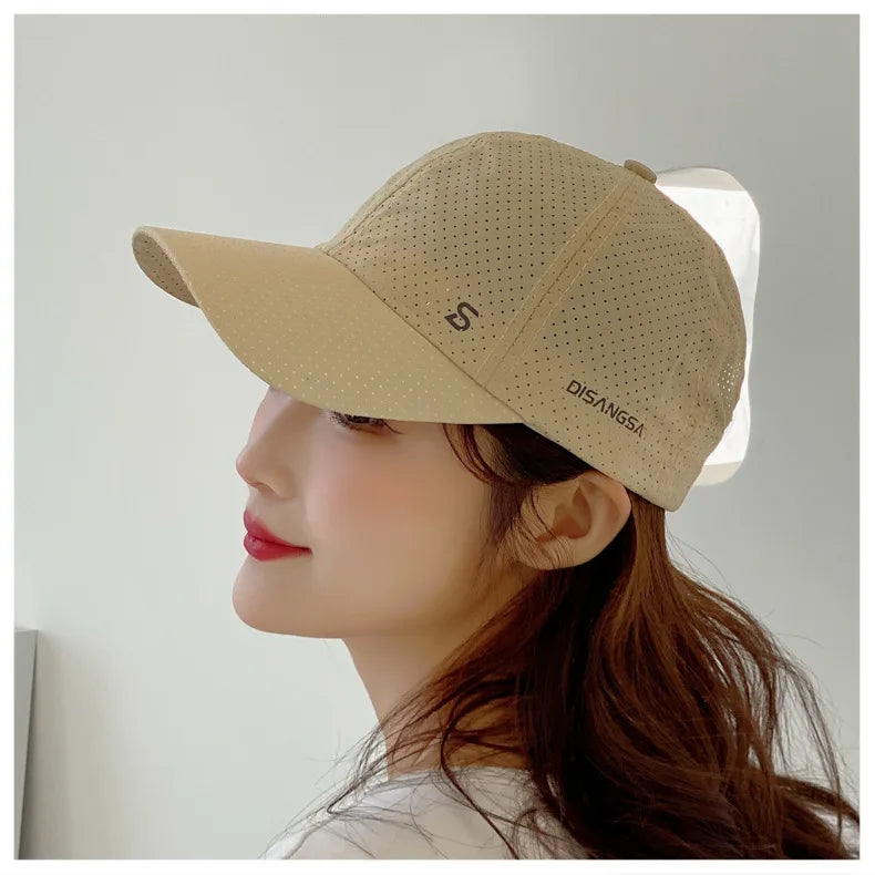 Casquette duckbill respirante – quick‑dry été mixte
