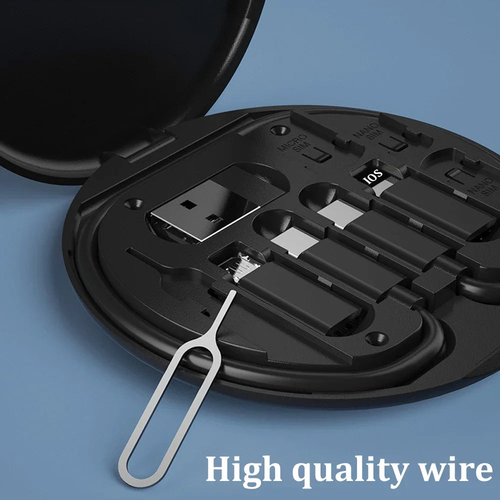 Kit adaptateur charge multi‑USB 60 W – USB‑C, USB‑A & Micro‑USB