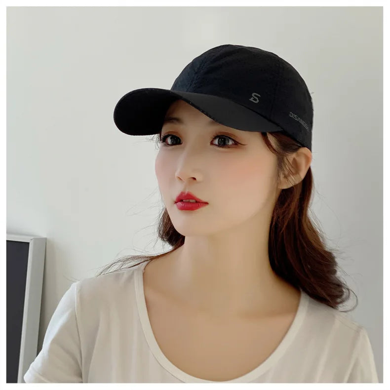 Casquette duckbill respirante – quick‑dry été mixte