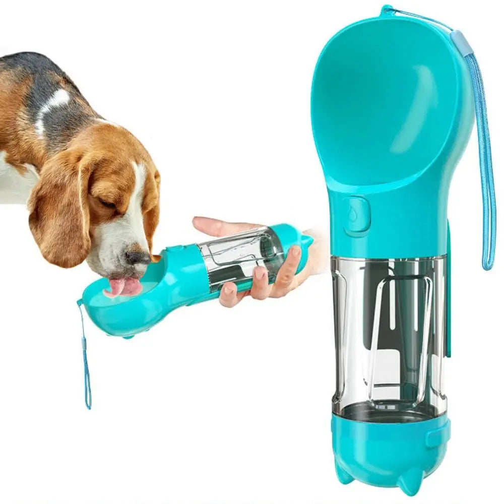 Distributeur voyage 3‑en‑1 pour chien