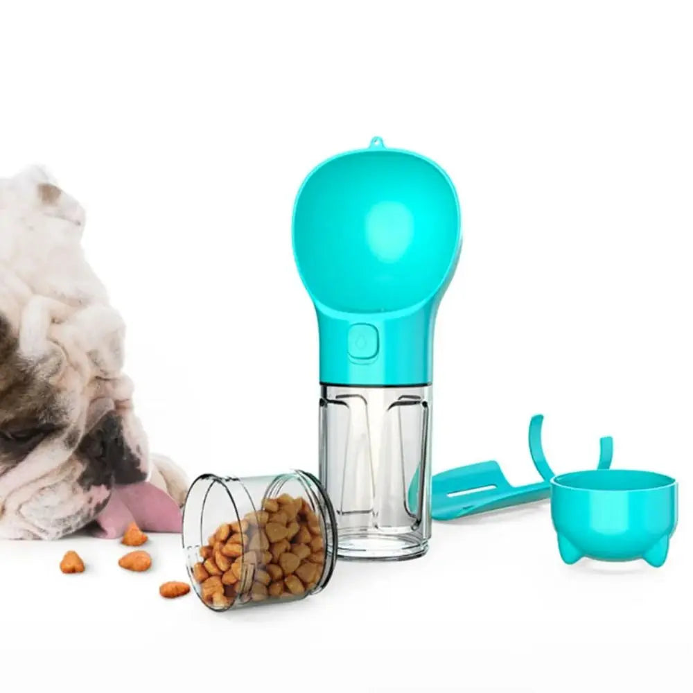 Distributeur voyage 3‑en‑1 pour chien