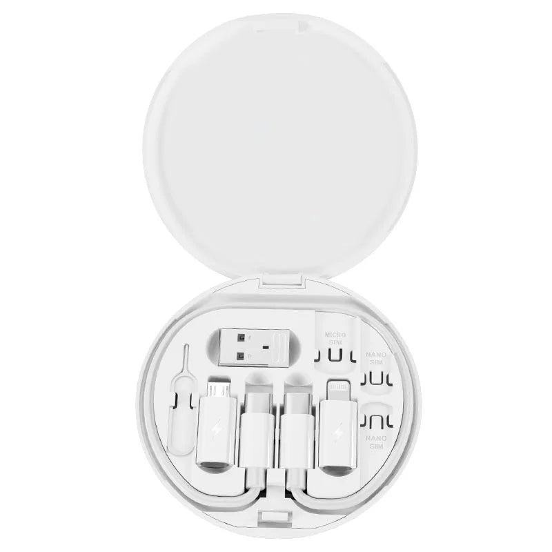 Kit adaptateur charge multi‑USB 60 W – USB‑C, USB‑A & Micro‑USB