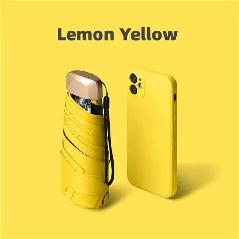 Mini parapluie de poche UV pliable (UPF 50+)