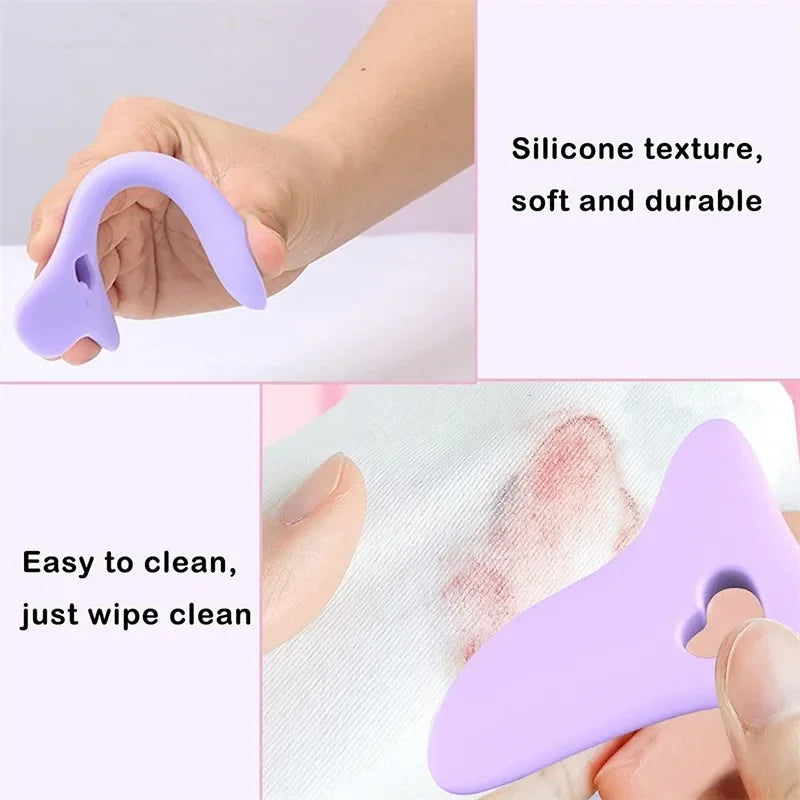 Pochoir eyeliner & masque silicone réutilisable