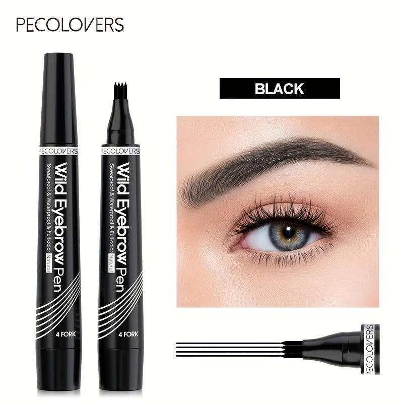 Stylo sourcils micro‑4 pointes waterproof