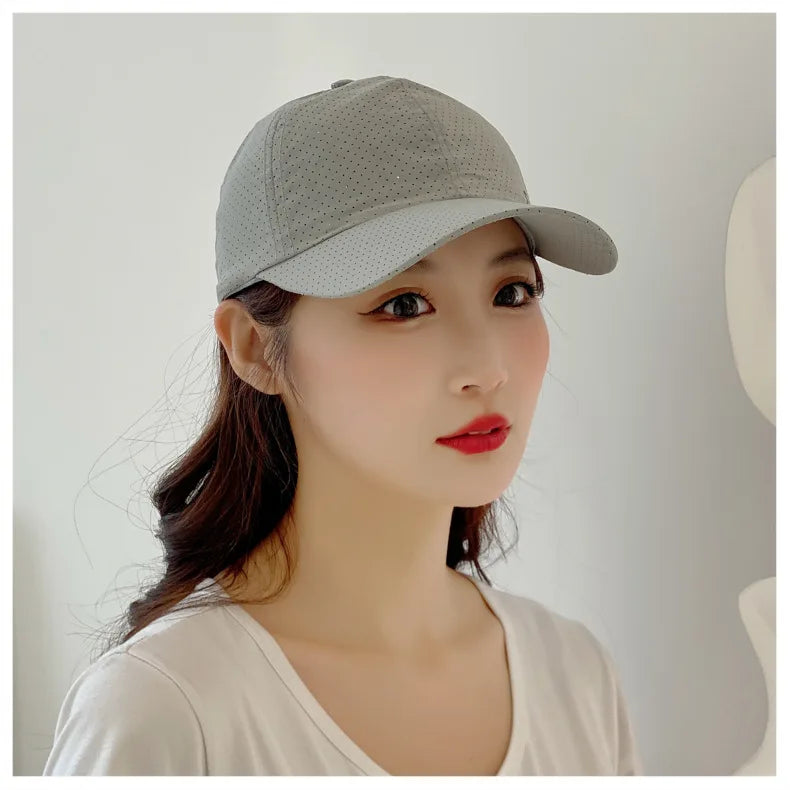 Casquette duckbill respirante – quick‑dry été mixte